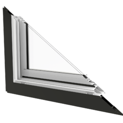 eastern casing cross cut 2-tone